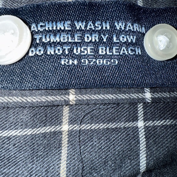 Scott Barber Men’s XXL Windowpane Check Shirt Cotton Cashmere Blend - Picture 3 of 9